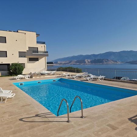 Studio Apartma Pag Blue Ocean 1 With Sea View Pag Town Dış mekan fotoğraf