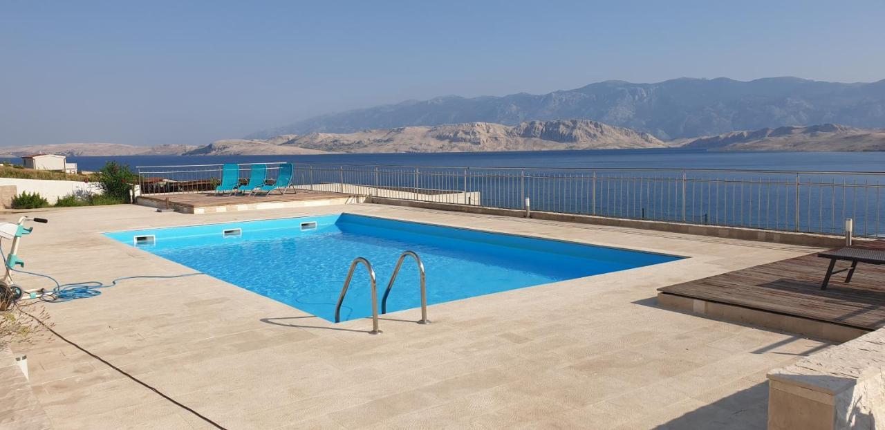 Studio Apartma Pag Blue Ocean 1 With Sea View Pag Town Dış mekan fotoğraf